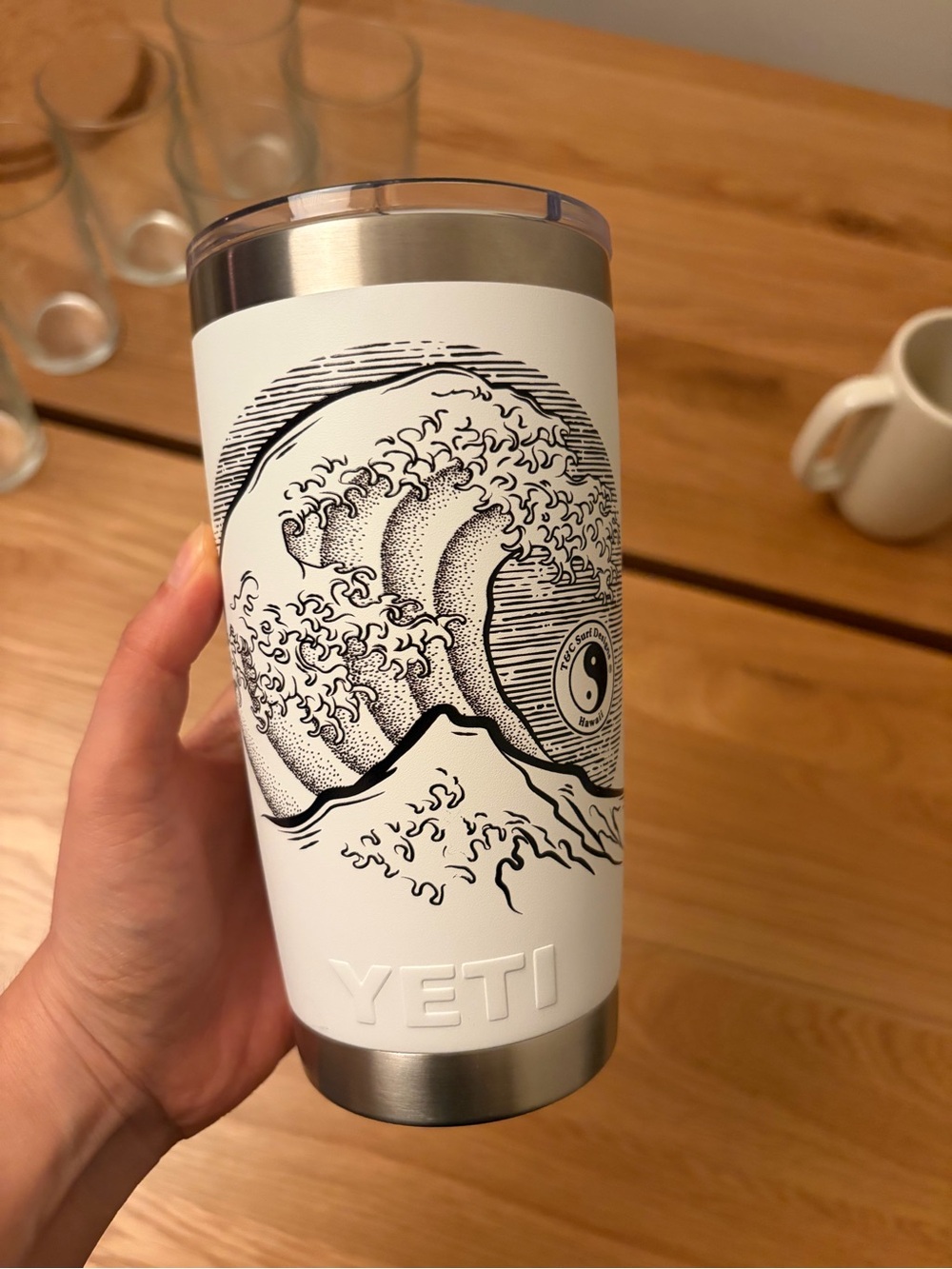YETI Rambler 20 oz. Tumbler - T&C Surf Edition